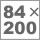 84�~200�T�C�Y�̐l�̉�U�}